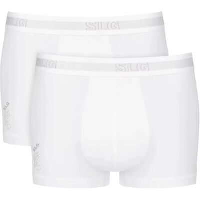 Boxer Sloggi Base Trunk (x2) Blanc M Homme Boxer Sloggi Base Trunk (x2) Blanc M Homme