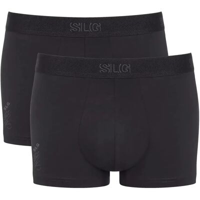 Boxer Sloggi Base Trunk (x2) Noir L Homme Boxer Sloggi Base Trunk (x2) Noir L Homme