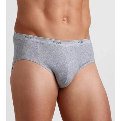 Midi-Slip Sloggi Basic (x2) Gris 2XL Homme Midi-Slip Sloggi Basic (x2) Gris 2XL Homme