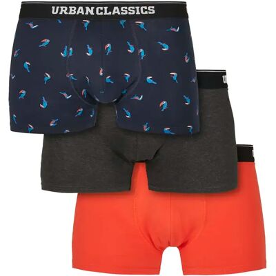 Boxershorts Urban Classics (Grandes tailles) (x2) Noir 5XL Homme Boxershorts Urban Classics (Grandes tailles) (x2) Noir 5XL Homme