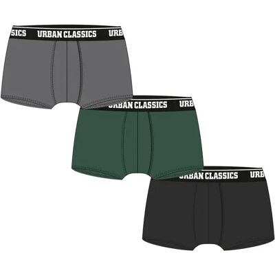 Boxershorts in großen Größen Urban Classics (x3) Gris 5XL Homme Boxershorts in großen Größen Urban Classics (x3) Gris 5XL Homme