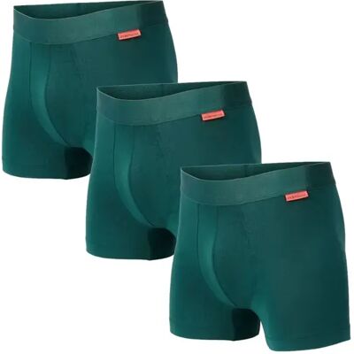 Boxer Undiemeister Misty Forest Slim Fit (x3) Vert M Homme Boxer Undiemeister Misty Forest Slim Fit (x3) Vert M Homme