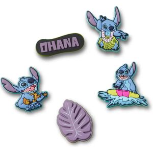 Jibbitz Crocs Stitch Tropical (x5) Bleu TU Mixte Jibbitz Crocs Stitch Tropical (x5) Bleu TU Mixte