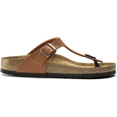 Sandalen Birkenstock Gizeh Birko-Flor Marron 43 Mixte Sandalen Birkenstock Gizeh Birko-Flor Marron 43 Mixte