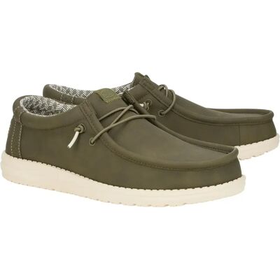 Bootsschuhe Hey Dude Wally Classic Vert 43 Homme Bootsschuhe Hey Dude Wally Classic Vert 43 Homme