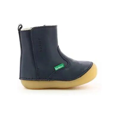 Baby-Stiefeletten Kickers socool Bleu 21 Mixte Baby-Stiefeletten Kickers socool Bleu 21 Mixte