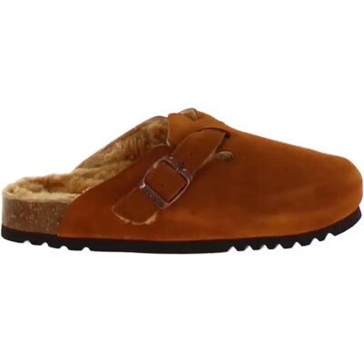 Clogs für Damen Scholl FAE Suede Bis Marron 36 Femme Clogs für Damen Scholl FAE Suede Bis Marron 36 Femme