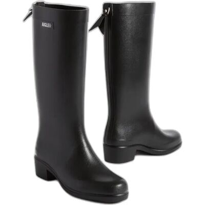 Regenstiefel Frau Aigle Myrica Noir 37 Femme Regenstiefel Frau Aigle Myrica Noir 37 Femme