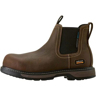 Sicherheitsstiefel Leder Damen Ariat Riveter Chelsea Waterproof Composite Toe Marron 37,5 Femme Sicherheitsstiefel Leder Damen Ariat Riveter Chelsea Waterproof Composite Toe Marron 37,5 Femme