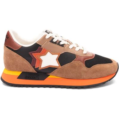 Sneakers Atlantic Stars Draco Marron 44 Homme Sneakers Atlantic Stars Draco Marron 44 Homme