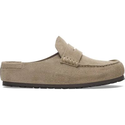 Lederclogs Birkenstock Naples Wrapped Suede Beige 43 Étroit Mixte Lederclogs Birkenstock Naples Wrapped Suede Beige 43 Étroit Mixte