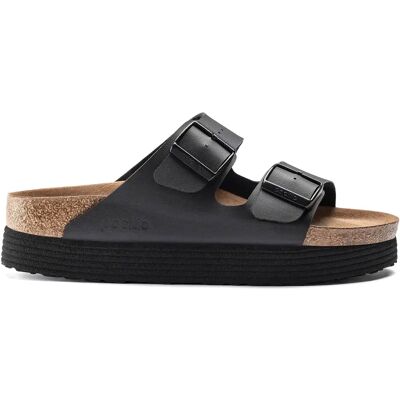 Sandalen für Damen Birkenstock Arizona Platform Vegan Birko-Flor Noir 37 Étroit Femme Sandalen für Damen Birkenstock Arizona Platform Vegan Birko-Flor Noir 37 Étroit Femme