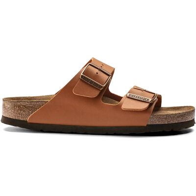 Sandalen Birkenstock Arizona Birko-Flor Marron 36 Étroit Mixte Sandalen Birkenstock Arizona Birko-Flor Marron 36 Étroit Mixte