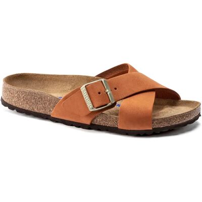 Sandalen für Damen Birkenstock Siena Nubuk Leather Marron 35 Étroit Femme Sandalen für Damen Birkenstock Siena Nubuk Leather Marron 35 Étroit Femme