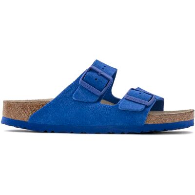 Sandalen Birkenstock Arizona Suede Leather Bleu 46 Mixte Sandalen Birkenstock Arizona Suede Leather Bleu 46 Mixte