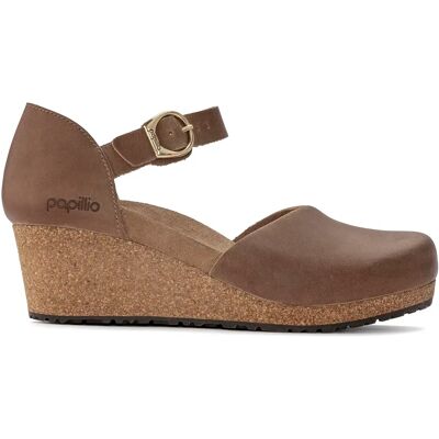 Damen Keilabsätze Birkenstock Mary Ring-Buckle Natural Leather Marron 37 Étroit Femme Damen Keilabsätze Birkenstock Mary Ring-Buckle Natural Leather Marron 37 Étroit Femme