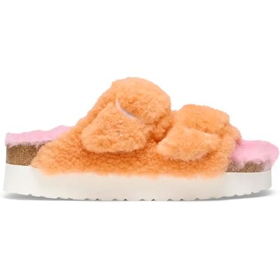 Clogs für Damen Birkenstock Arizona Big Buckle Platform Fur Multicolore 39 Étroit Femme Clogs für Damen Birkenstock Arizona Big Buckle Platform Fur Multicolore 39 Étroit Femme