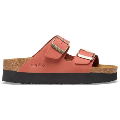 Pantoletten für Damen Birkenstock Arizona Platform Rouge 35 Étroit Femme Pantoletten für Damen Birkenstock Arizona Platform Rouge 35 Étroit Femme