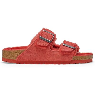 Ledersandalen Birkenstock Arizona Suede Rouge 43 Mixte Ledersandalen Birkenstock Arizona Suede Rouge 43 Mixte
