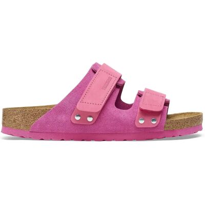Pantoletten Birkenstock Uji Rose 37 Étroit Mixte Pantoletten Birkenstock Uji Rose 37 Étroit Mixte