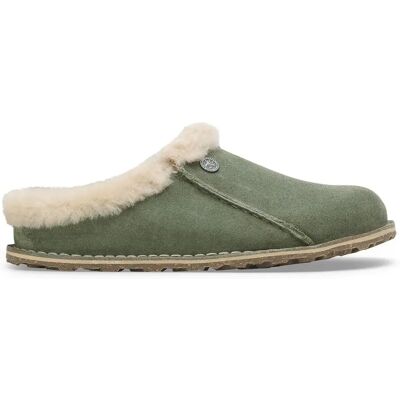 Clogs Birkenstock Premium Suede Leather Vert 35 Étroit Mixte Clogs Birkenstock Premium Suede Leather Vert 35 Étroit Mixte