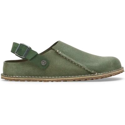 Clogs Birkenstock Lutry Premium Suede Leather Vert 42 Étroit Mixte Clogs Birkenstock Lutry Premium Suede Leather Vert 42 Étroit Mixte