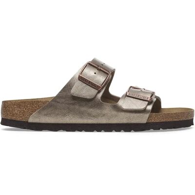 Sandalen für Damen Birkenstock Arizona Birko-Flor Marron 39 Étroit Femme Sandalen für Damen Birkenstock Arizona Birko-Flor Marron 39 Étroit Femme