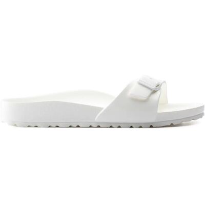 Pantoletten für Damen Birkenstock Madrid Essentials Blanc 42 Femme Pantoletten für Damen Birkenstock Madrid Essentials Blanc 42 Femme