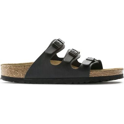Pantoletten für Damen Birkenstock Florida Birko-Flor Noir 42 Femme Pantoletten für Damen Birkenstock Florida Birko-Flor Noir 42 Femme