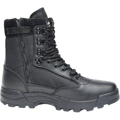 Taktische Stiefel mit Reißverschluss Brandit Noir 46 Mixte Taktische Stiefel mit Reißverschluss Brandit Noir 46 Mixte