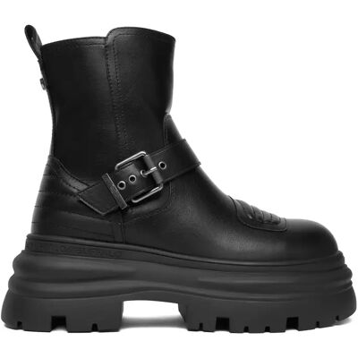 Stiefel Damen Buffalo Dione Biker Mid Noir 40 Femme Stiefel Damen Buffalo Dione Biker Mid Noir 40 Femme