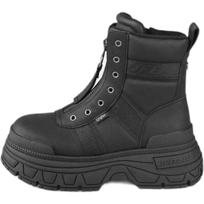 Damen Stiefeletten Buffalo Fusion Front Zip Noir 39 Femme Damen Stiefeletten Buffalo Fusion Front Zip Noir 39 Femme