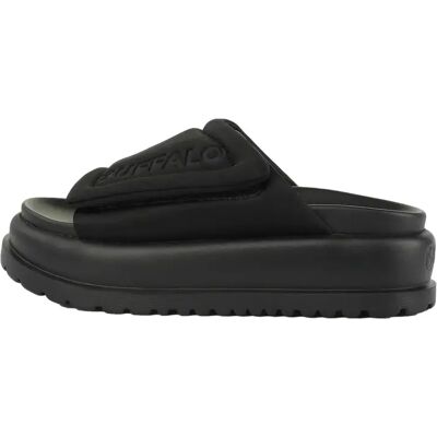 Vegan Nylon Sandalen Buffalo Palma Velcro Noir 37 Mixte Vegan Nylon Sandalen Buffalo Palma Velcro Noir 37 Mixte