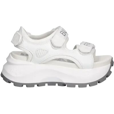 Keil-Sandalen für Damen Buffalo Manhatten Blanc 40 Femme Keil-Sandalen für Damen Buffalo Manhatten Blanc 40 Femme