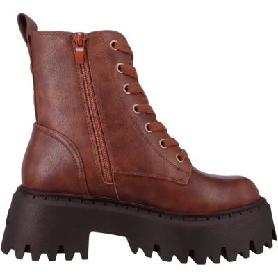 Damen Stiefeletten Buffalo Aspen Lace up Mid Marron 40 Femme Damen Stiefeletten Buffalo Aspen Lace up Mid Marron 40 Femme