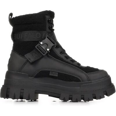 Damen Stiefeletten Buffalo Aspha Com 1 Warm Noir 39 Femme Damen Stiefeletten Buffalo Aspha Com 1 Warm Noir 39 Femme
