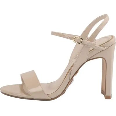Sandalen mit Absatz für Damen Buffalo Jean neat Beige 41 Femme Sandalen mit Absatz für Damen Buffalo Jean neat Beige 41 Femme