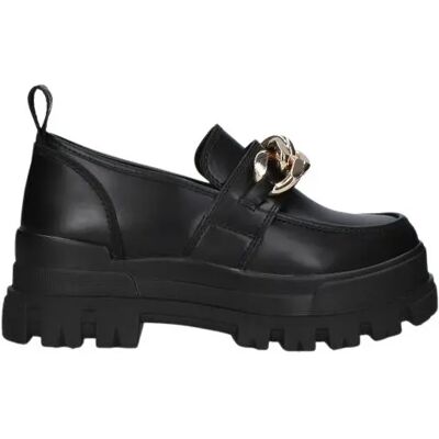 Mokassins für Frauen Buffalo Aspha loafer chain Noir 40 Femme Mokassins für Frauen Buffalo Aspha loafer chain Noir 40 Femme