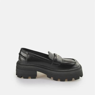 Mokassins für Frauen Buffalo Nabu Loafer - Vegan Box Noir 37 Femme Mokassins für Frauen Buffalo Nabu Loafer - Vegan Box Noir 37 Femme