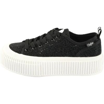 Sneakers Buffalo Madison Glam - Vegan Denim Noir 41 Mixte Sneakers Buffalo Madison Glam - Vegan Denim Noir 41 Mixte