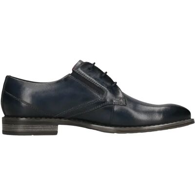 Derby Businessleder Bugatti Bleu 45 Homme Derby Businessleder Bugatti Bleu 45 Homme
