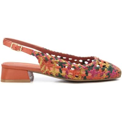Geflochtene Ballerinas für Frauen Carmela Orange 40 Femme Geflochtene Ballerinas für Frauen Carmela Orange 40 Femme