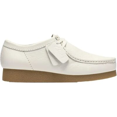 Ledermokassins Clarks WallabeeEVO Blanc 41 Homme Ledermokassins Clarks WallabeeEVO Blanc 41 Homme