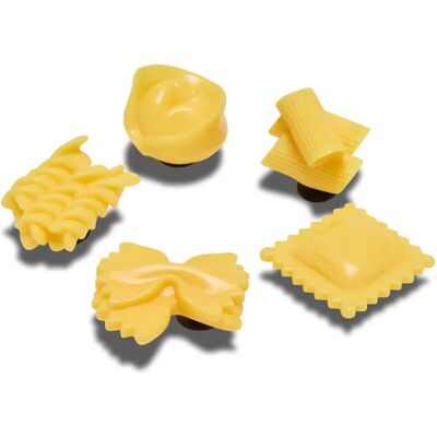 Jibbitz Crocs Realistic Pasta (x5) Multicolore TU Mixte Jibbitz Crocs Realistic Pasta (x5) Multicolore TU Mixte