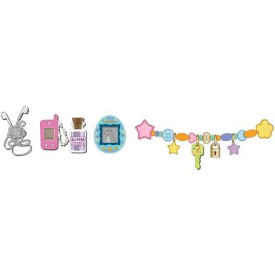Jibbitz Crocs Girly Junk Drawer (x5) Multicolore TU Mixte Jibbitz Crocs Girly Junk Drawer (x5) Multicolore TU Mixte
