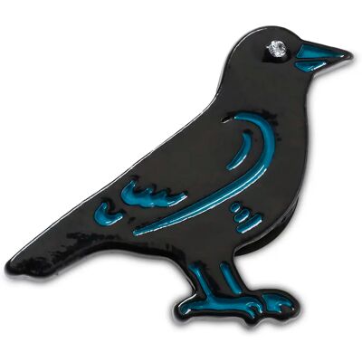 Jibbitz Crocs Elevated Unlucky Crow Noir TU Mixte Jibbitz Crocs Elevated Unlucky Crow Noir TU Mixte