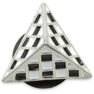 Jibbitz Crocs Checkerboard Pyramid Noir TU Mixte Jibbitz Crocs Checkerboard Pyramid Noir TU Mixte