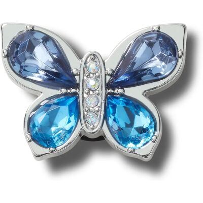 Jibbitz Crocs Gem Butterfly Bleu TU Mixte Jibbitz Crocs Gem Butterfly Bleu TU Mixte