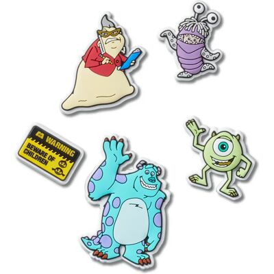 Jibbitz Crocs Monsters Inc (x5) Multicolore TU Mixte Jibbitz Crocs Monsters Inc (x5) Multicolore TU Mixte
