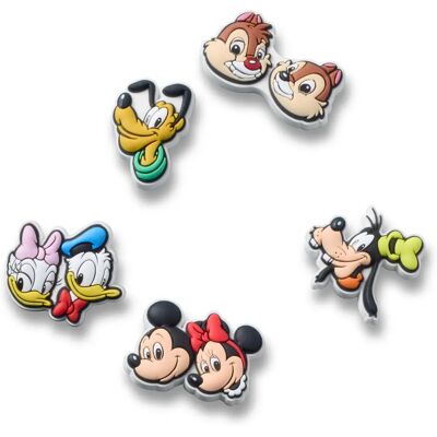 Jibbitz Crocs Mickey and Friends PVC (x5) Multicolore TU Mixte Jibbitz Crocs Mickey and Friends PVC (x5) Multicolore TU Mixte